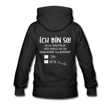 50 Geburtstag Geschenk Hoodie - ICH BIN 50! - 50. GEBURTSTAG