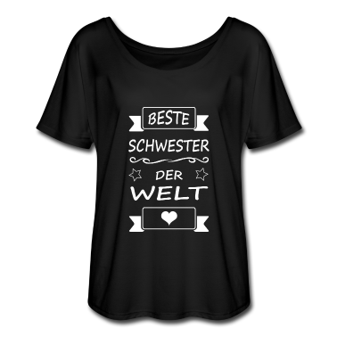 Geschenkidee Schwester T-Shirt - Beste SCHWESTER der Welt