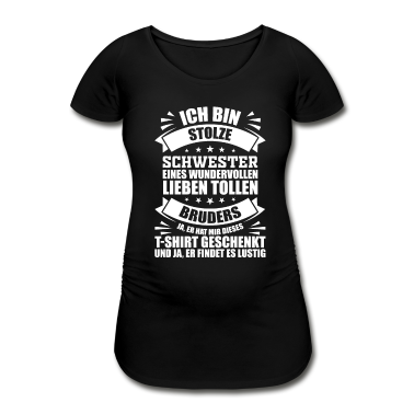 Geschenkidee Schwester T-Shirt - Schwester Spruch Geschenkidee