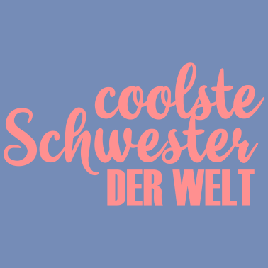 Motiv coolste Schwester der Welt