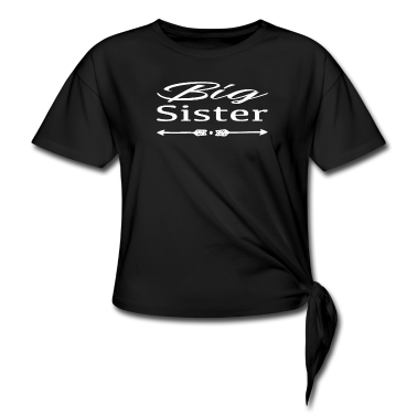 Geschenkidee Schwester T-Shirt - Big sister Schwester Geschenkidee