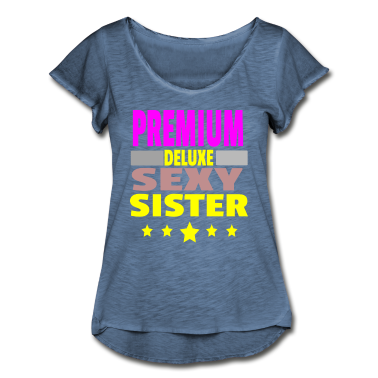 Geschenkidee Schwester T-Shirt - Premium Schwester Geschenkidee Geburtstag