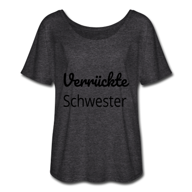 Geschenkidee Schwester T-Shirt - Verrückte Schwester Geschenk,Geschenkidee