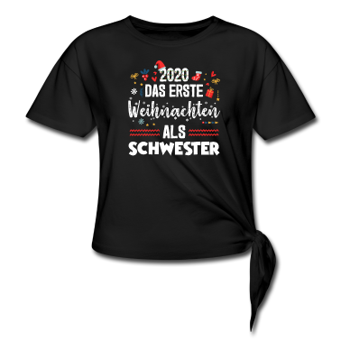 Geschenkidee Schwester T-Shirt - Weihnachten - Schwester