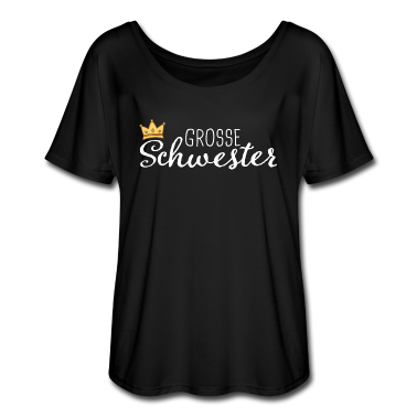 Geschenkidee Schwester T-Shirt - Große Schwester 2021 Schwestern Krone Geschenkidee