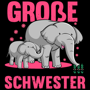 Motiv Große Schwester Elefant, Geschenkidee