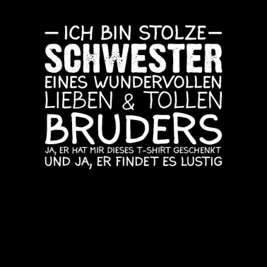 Motiv Schwester Geschwister Geschenk & Geschenkidee