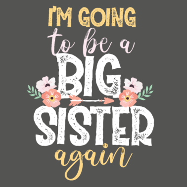 Motiv Schwester Geschwister Geschenkidee Nachwuchs