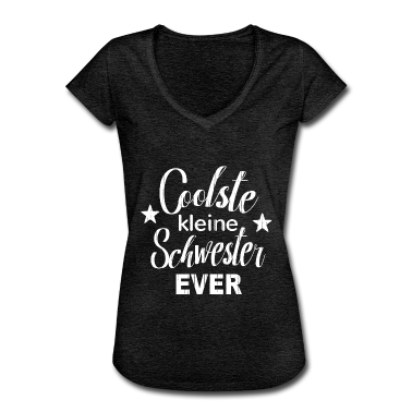 Geschenkidee Schwester T-Shirt - Coolste beste große kleine Schwester Partnerlook