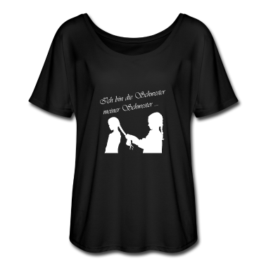 Geschenkidee Schwester T-Shirt - Ich bin die Schwester meiner Schwester - Geschenk