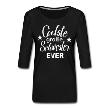 Geschenkidee Schwester T-Shirt - Coolste beste große kleine Schwester Partnerlook