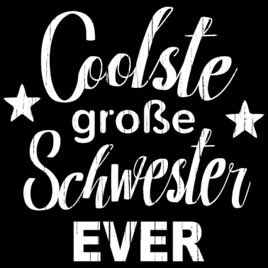 Motiv Coolste beste große kleine Schwester Partnerlook