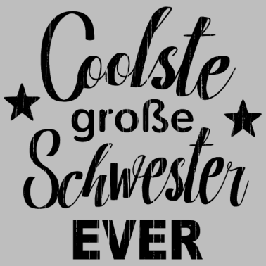 Motiv Coolste beste große kleine Schwester Partnerlook