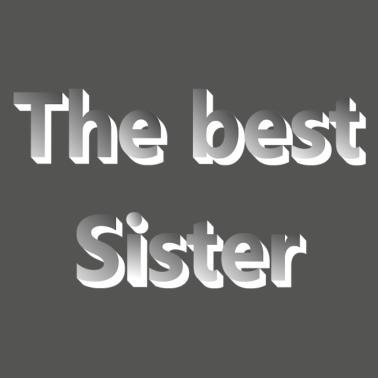 Motiv The best Sister, Schwester, Familie