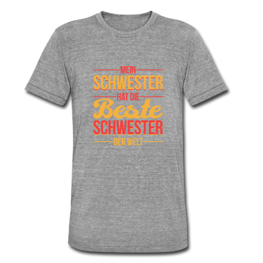 Geschenkidee Schwester T-Shirt - Geschenkidee Familie Sprüche Schwester