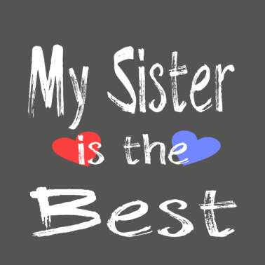 Motiv Meine Schwester ist die Beste Süße Geschenkidee