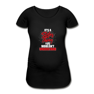 Geschenkidee Schwester T-Shirt - Schwester Schwestern