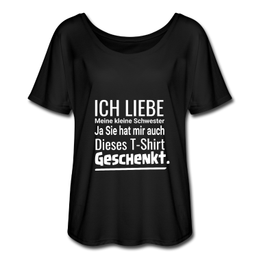 Geschenkidee Schwester T-Shirt - Großer Bruder kleine Schwester Geschenkidee