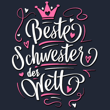 Motiv Beste Schwester der Welt - Sister - Geschenkidee