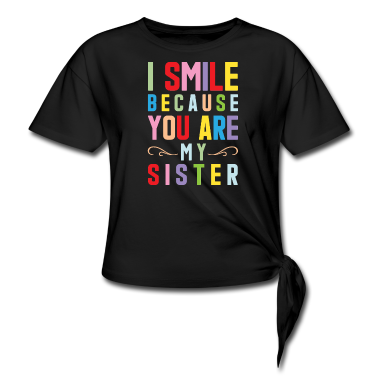 Geschenkidee Schwester T-Shirt - Schwester Schwestern