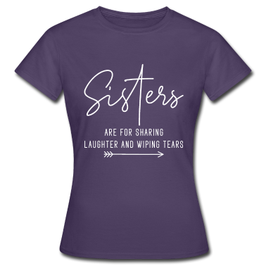 Geschenkidee Schwester T-Shirt - Schwester Schwestern