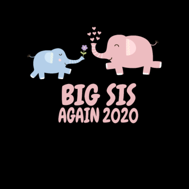 Motiv Elefant Schwester Geschwister Geschenkidee