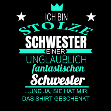 Motiv Schwester Stolze Schwester