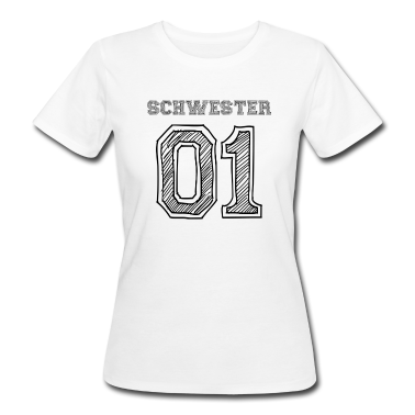 Geschenkidee Schwester T-Shirt - Schwester 01 - Geschwister, Familie, Geschenkideen