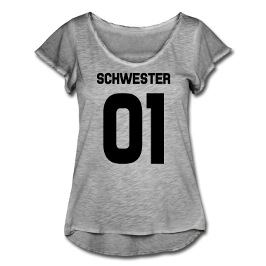 Geschenkidee Schwester T-Shirt - Schwester 01 - Geschwister, Familie, Geschenkideen