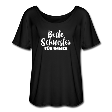 Geschenkidee Schwester T-Shirt - Beste Schwester fuer immer Schwester Schwester