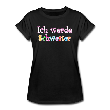 Geschenkidee Schwester T-Shirt - Ich werde Schwester