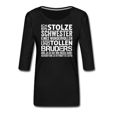Geschenkidee Schwester T-Shirt - Schwester