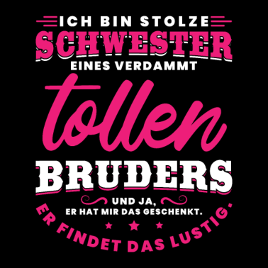 Motiv Schwester Geschenk Lustig Geek Geschenkidee