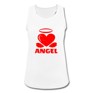 Geschenkidee Schwester Tank Top - Valentinstag Engel und Teufel Paar Matching Gift