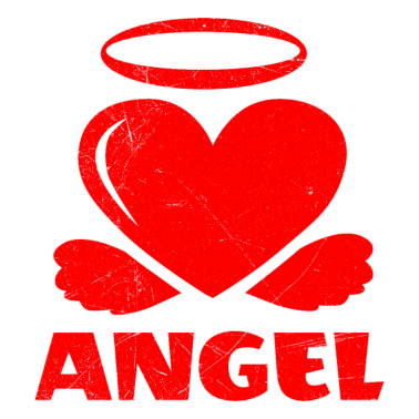 Motiv Valentinstag Engel und Teufel Paar Matching Gift