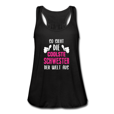Geschenkidee Schwester Tank Top - Coolste Schwester Geschenkidee für Schwestern