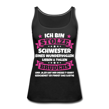 Geschenkidee Schwester Tank Top - Schwester Weihnachten Geschenkidee