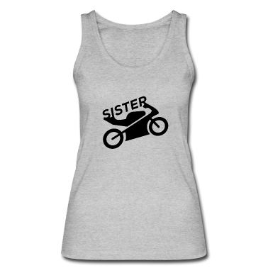 Geschenkidee Schwester Tank Top - Schwester Motorrad Schwester Motorrad