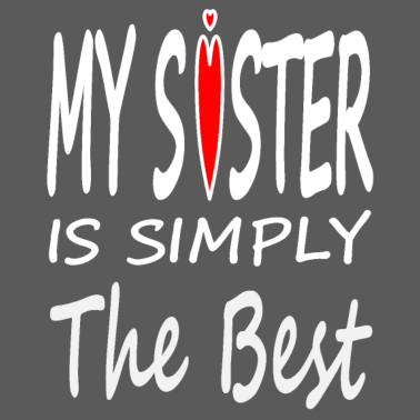 Motiv beste Schwester große Schwester Geschenkidee