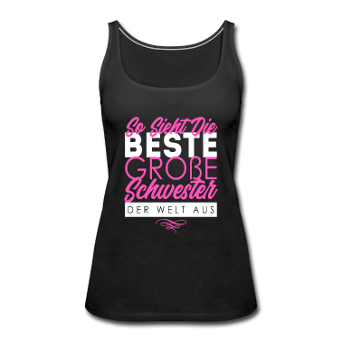 Geschenkidee Schwester Tank Top - Grosse Schwester Geschenkidee