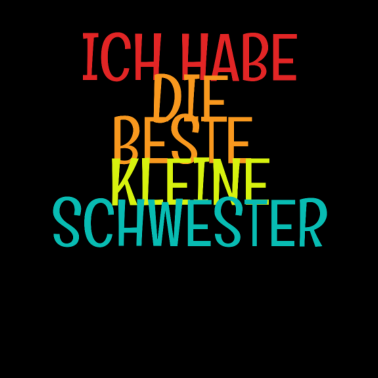 Motiv Kleine Schwester Geschenkidee