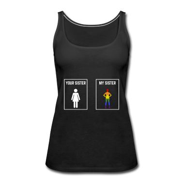 Geschenkidee Schwester Tank Top - Lesbische Schwester Geschenkidee