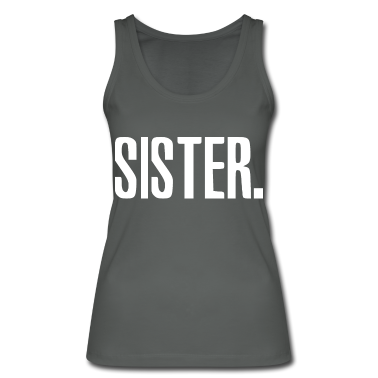 Geschenkidee Schwester Tank Top - Schwester - Schwester weiß, große Schwester Shirt