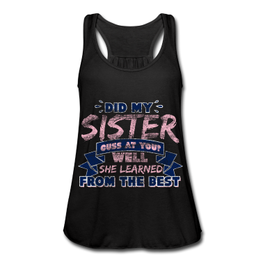 Geschenkidee Schwester Tank Top - Schwester Geschenkidee Spruch