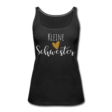 Geschenkidee Schwester Tank Top - Kleine Schwester Geschenk Schwesterherz