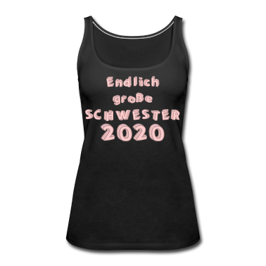 Geschenkidee Schwester Tank Top - Große Schwester Geschenkidee