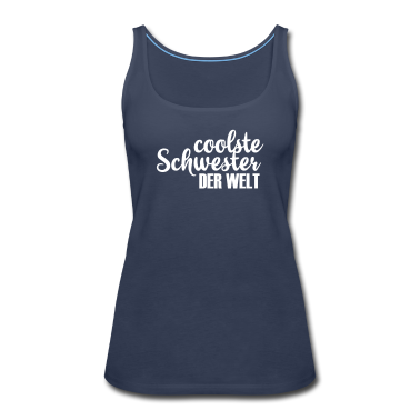 Geschenkidee Schwester Tank Top - coolste Schwester der Welt