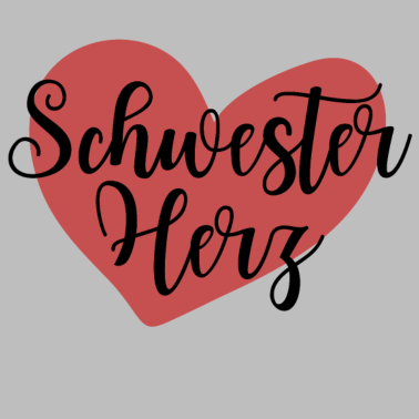 Motiv Schwester Herz Geschenk Schwestern