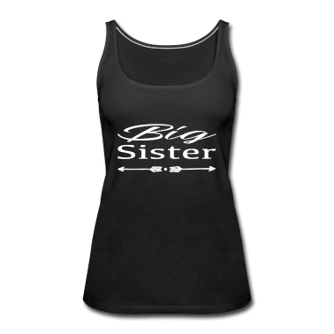 Geschenkidee Schwester Tank Top - Big sister Schwester Geschenkidee