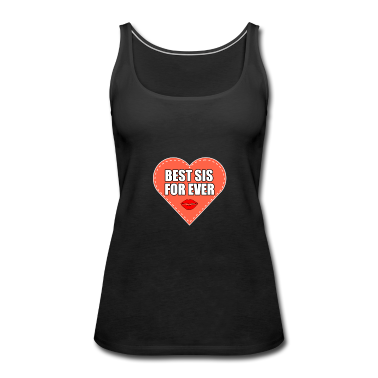 Geschenkidee Schwester Tank Top - Best Sis